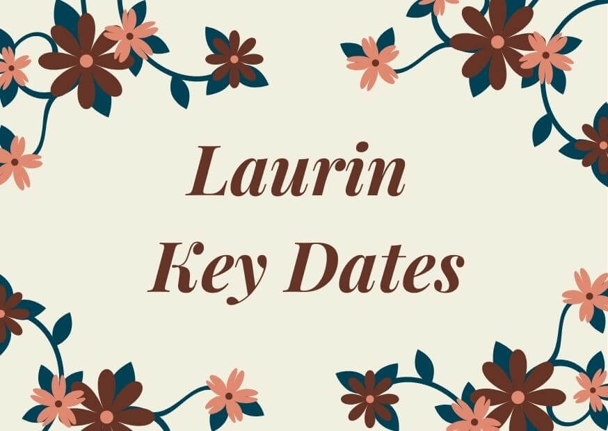 Laurin Key Dates Image